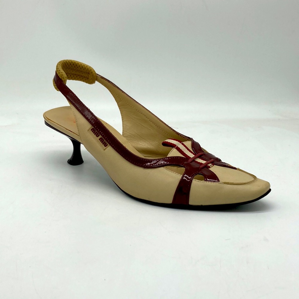 Miu Miu Slingback Heel
